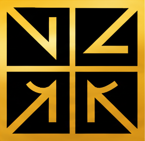 Nitza Lozada web site icon. Digital Business Partner versione oro e nero